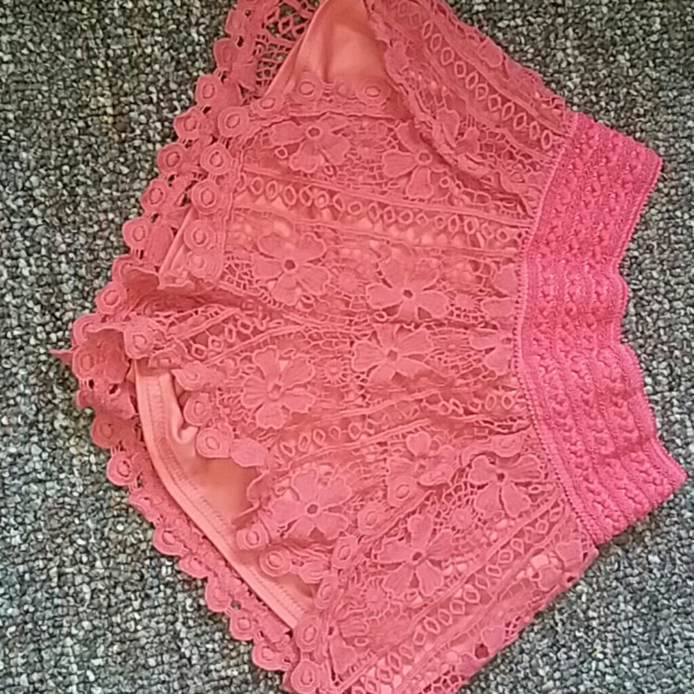 No Boundaries pink shorts
